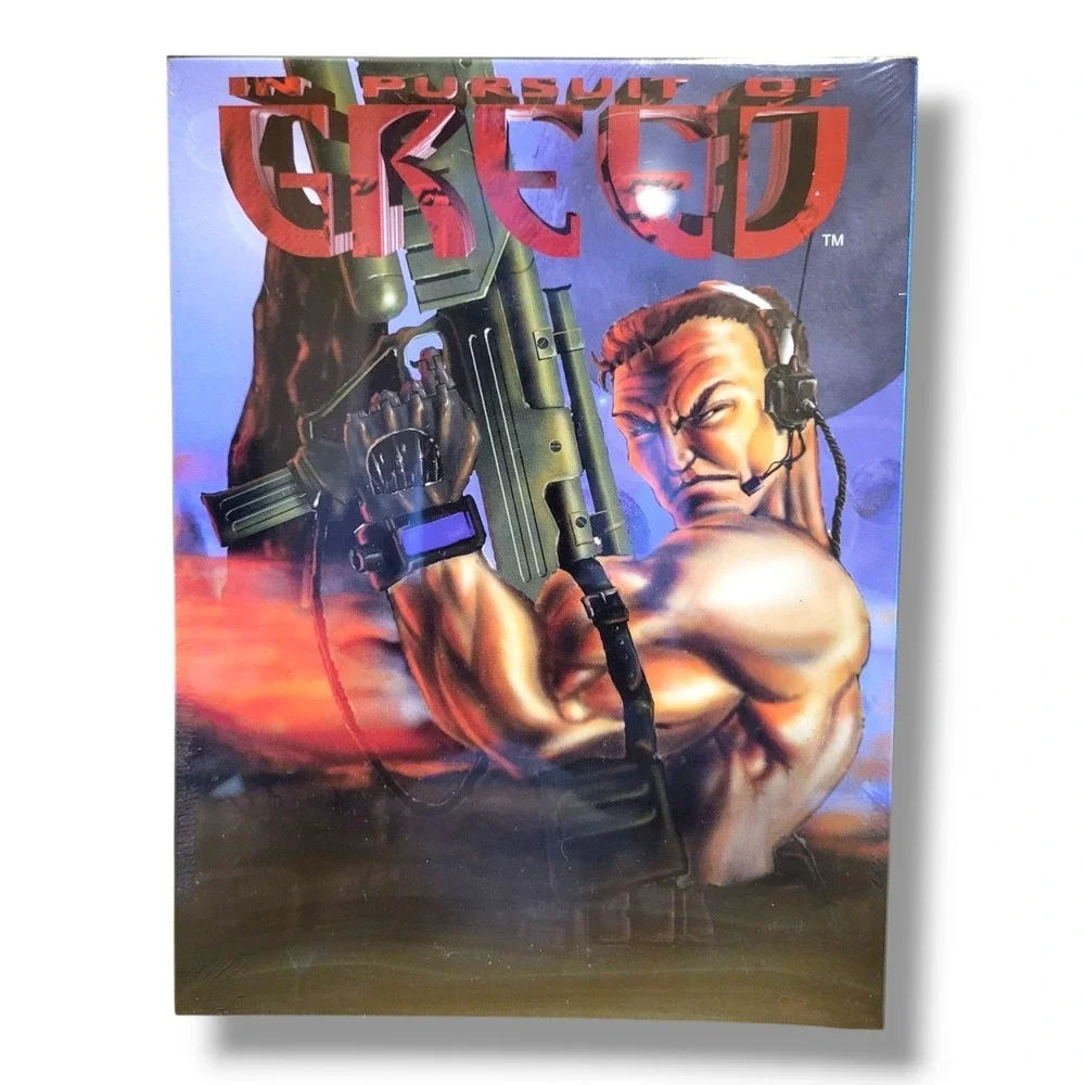 Vintage 1996 In Pursuit Of Greed (Assassinators) Softdisk PC Game New RARE FIND